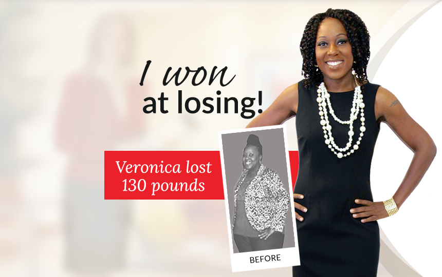 I won at losing! Veronica lost 130 pounds